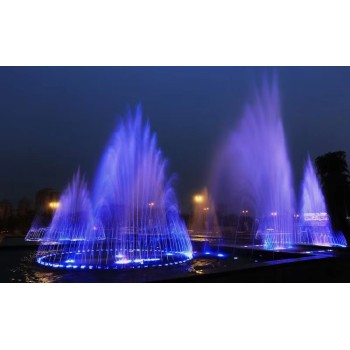 大港彩色喷泉安装