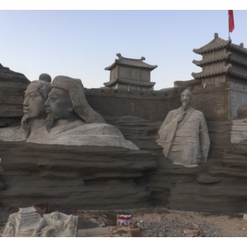 西藏景区圆雕安装