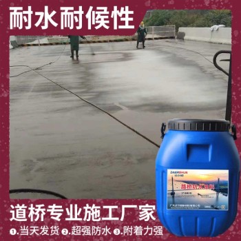 丙烯酸脂弹性防水涂料人行道用材料单价