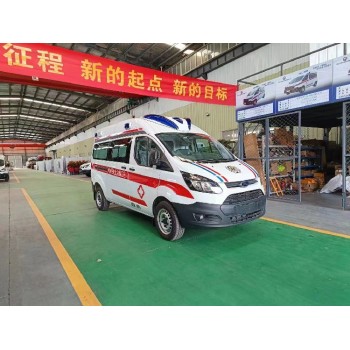 福特V362救护车-价格低公司专注救护车生产-移动核酸检测车