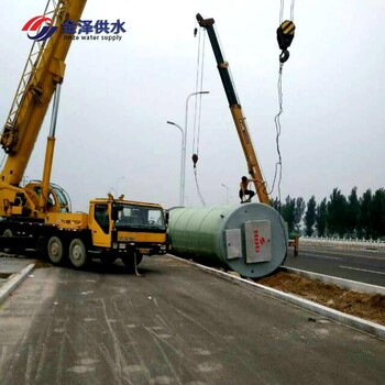 一體化預(yù)制泵站玻璃鋼預(yù)制泵站一體化污水提升泵站安裝調(diào)試指導(dǎo)