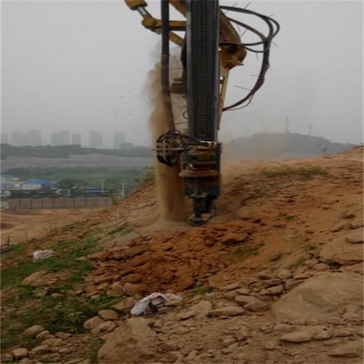 内蒙古锡林郭勒盟打眼机厂家挖机改装螺旋钻机