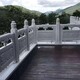 草白玉石欄桿圖
