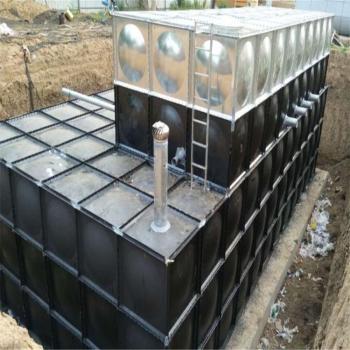 昌吉抗浮装配式箱泵一体化地埋水箱生产