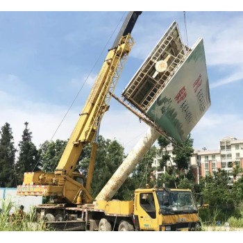 深圳承接外墙广告牌拆除工程