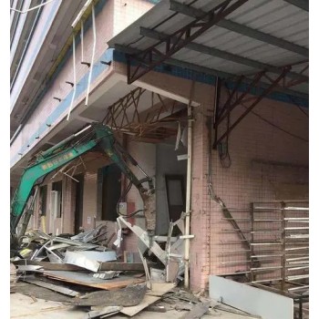 广东湛江承接房屋拆除价格多少,大型工厂拆除