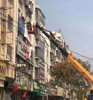 广东阳江咨询广告牌拆除施工,楼顶广告牌拆除