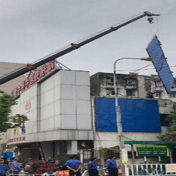 廣東茂名廣告牌拆除價格多少,違規廣告牌拆除