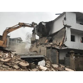 广东广州承接房屋拆迁施工报价,旧城改造拆除