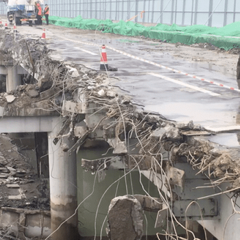 阳江承接隧道地铁支撑梁拆除施工