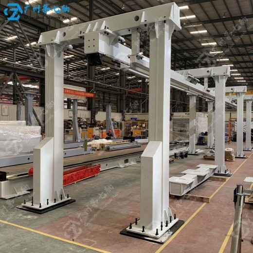 泰州智能机器人天轨桁架生产厂家,库卡机器人天轨