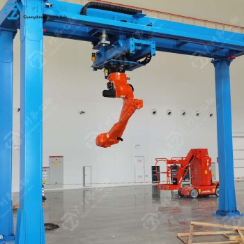 红河自动化生产机器人天轨桁架