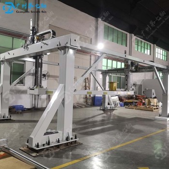 兰州自动化生产机器人天轨桁架生产线方案,机器人天轨设计