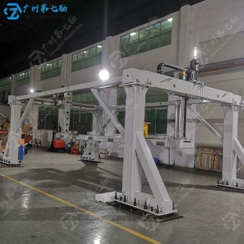 郑州性能稳定机器人天轨桁架生产线方案,kuka机器人天轨