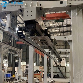 兰州自动化生产机器人天轨桁架生产线方案,机器人天轨设计