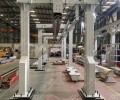 鄂州工业机器人天轨桁架生产线,倒挂机器人天轨
