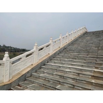 上海花岗岩石栏杆按尺寸定制优雅设计