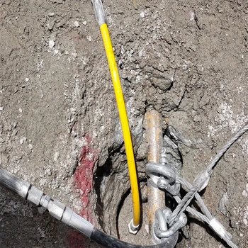 河北石家莊生產(chǎn)手持式開山破石機維修劈裂棒