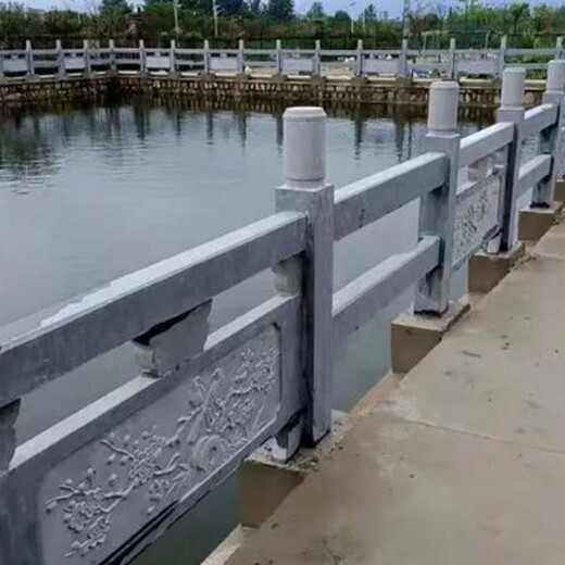 福建寺庙河道石栏杆生产厂家