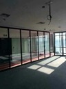 全景玻璃隔斷隔墻霧化玻璃屏風(fēng)折疊推拉門定制工廠