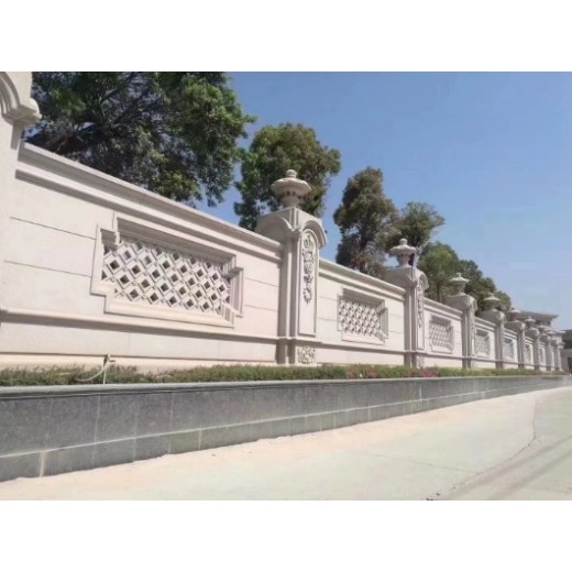 上海园林景观石栏杆多少钱一米景观桥石栏杆