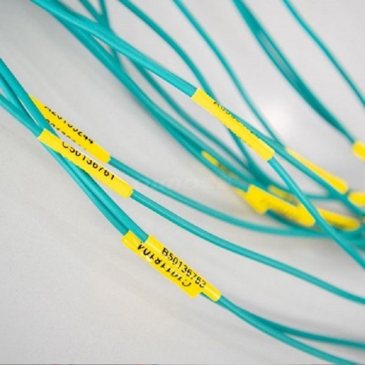 徐州通信机房线缆标签P字型光缆不干胶标签