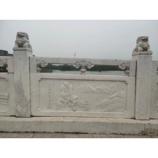 黑龙江景区园林景观石栏杆批发景区石栏杆