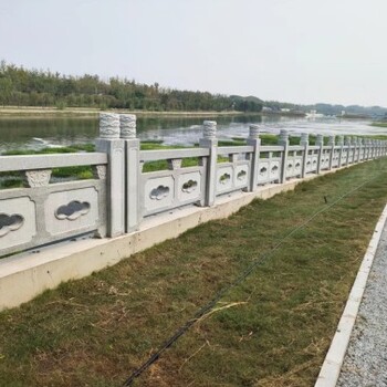 河道青石石欄桿多少錢一米優雅設計