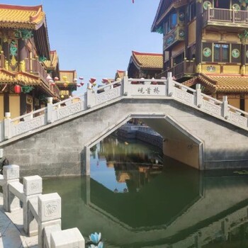 北京園林景觀石欄桿生產廠家園林石欄桿