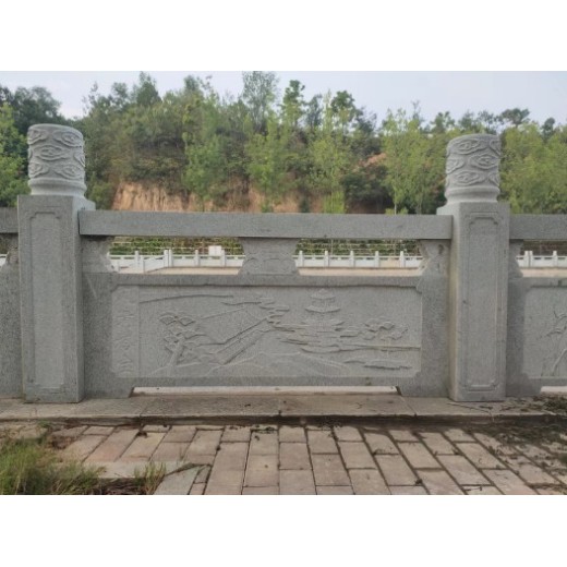 贵州河道青石石栏杆多少钱一米