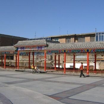 沙河市仿古長廊價格古建長廊制作