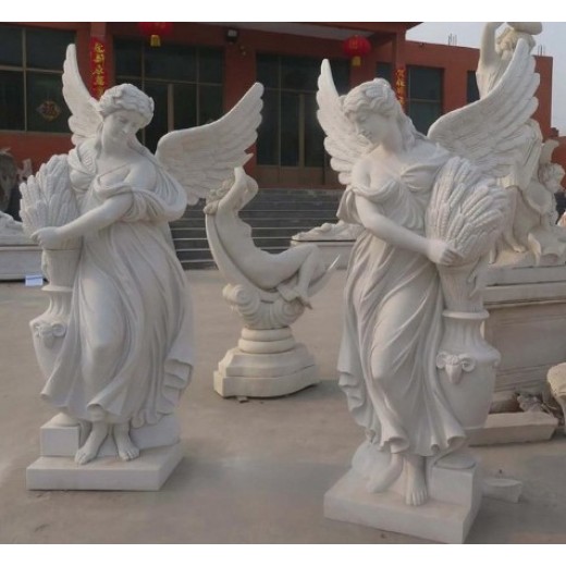 西藏广场石雕人物定制石雕人像
