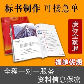 漯河代寫標(biāo)書標(biāo)書代寫近千家案例