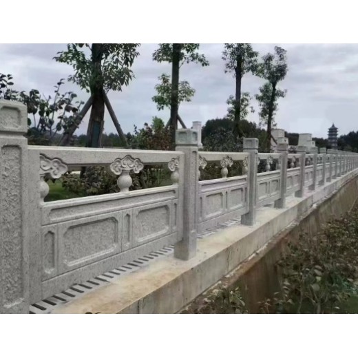 辽宁公园石栏杆生产厂家，石雕栏杆