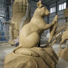 内蒙古广场水泥雕塑厂家直供造型水泥雕塑图片