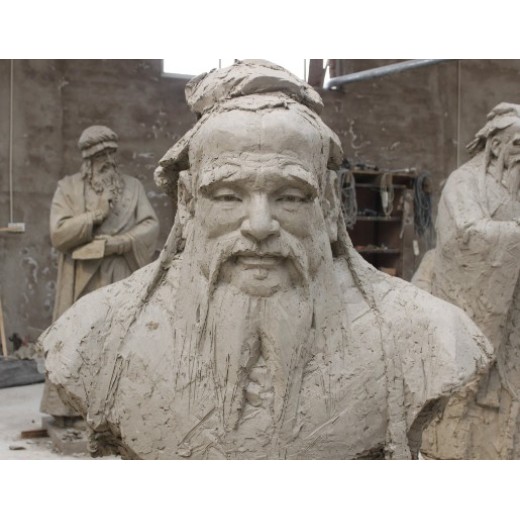 山西广场水泥雕塑定做造型水泥雕塑