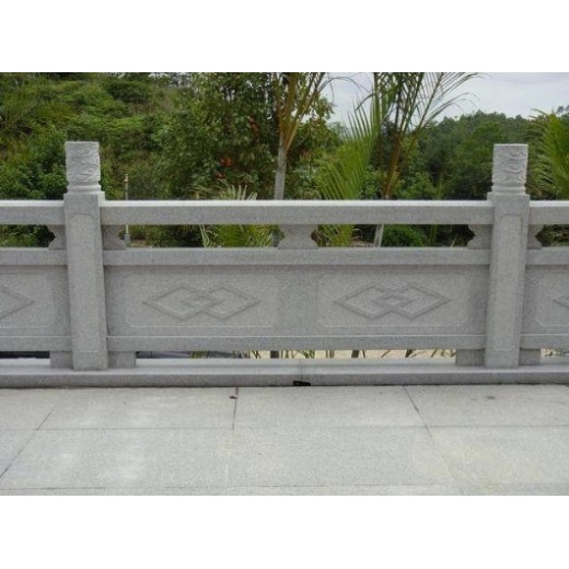 广东桥梁石栏杆定制，石雕栏杆