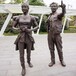 北京公園鑄銅雕塑按尺寸定制銅雕塑