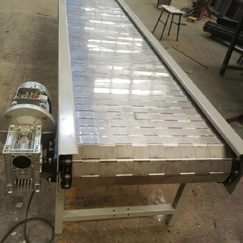 汕尾不銹鋼鏈板輸送機