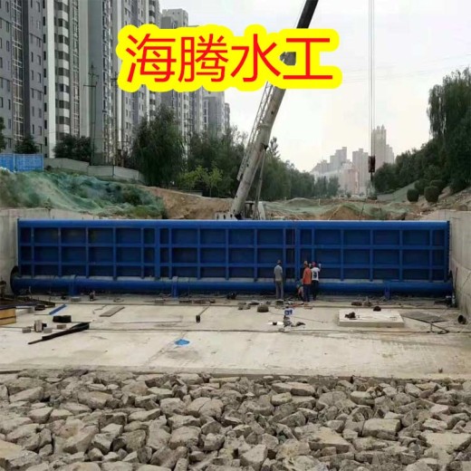 液压翻板钢坝,杭州钢坝厂家供应