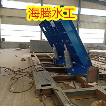 吉安供應(yīng)翻板閘門,水利自動翻板閘門廠家