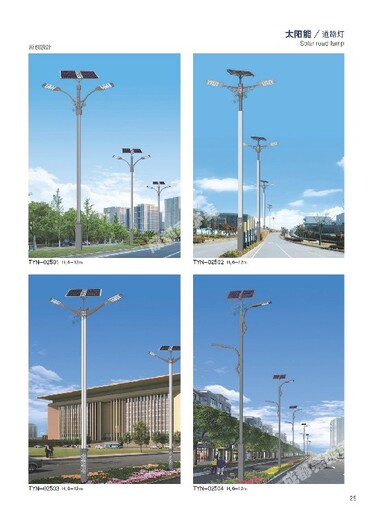 成都市電互補太陽能路燈太陽能路燈加工