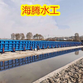 吉安供應(yīng)翻板閘門,水利自動翻板閘門廠家