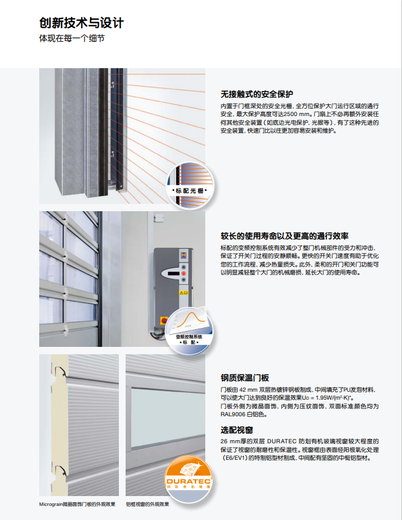山東青島銷售硬質(zhì)快速門廠家