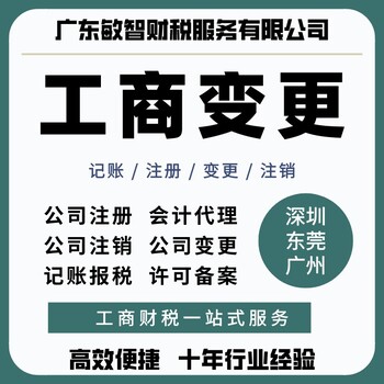 深圳龙华营业执照办理企业服务,一般纳税人,代理记账报税