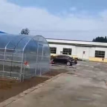 河南簡易溫室大棚效果圖鋼管溫室大棚