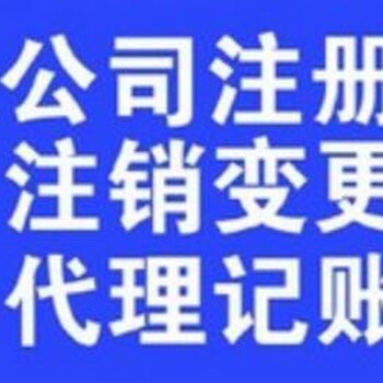 南宁武鸣财务公司代理记账价格优惠