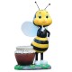 发光玻璃钢卡通蜜蜂雕塑订制,卡通小动物雕塑原理图