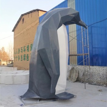 创意企鹅雕塑加工