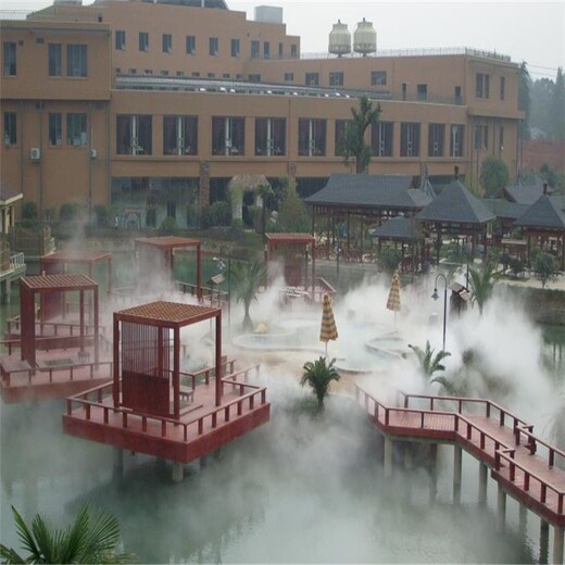 重慶景觀造霧安裝,城市美化噴霧